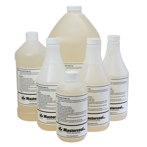 Mastercool VACUUM PUMP OIL 6 PK 18 OZ ME90018-6